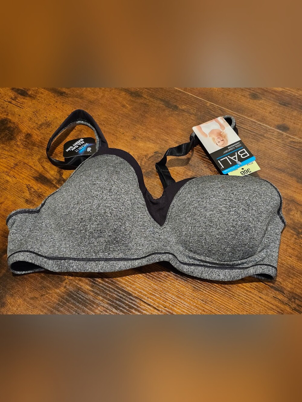 Bali Tee Shirt Bra 36B